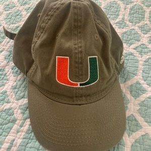 Adidas University of Miami Dad Hat.